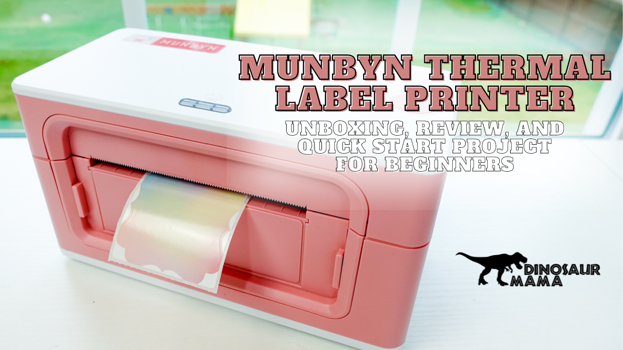 Munbyn Thermal Label Printer Unboxing, Review, First Project